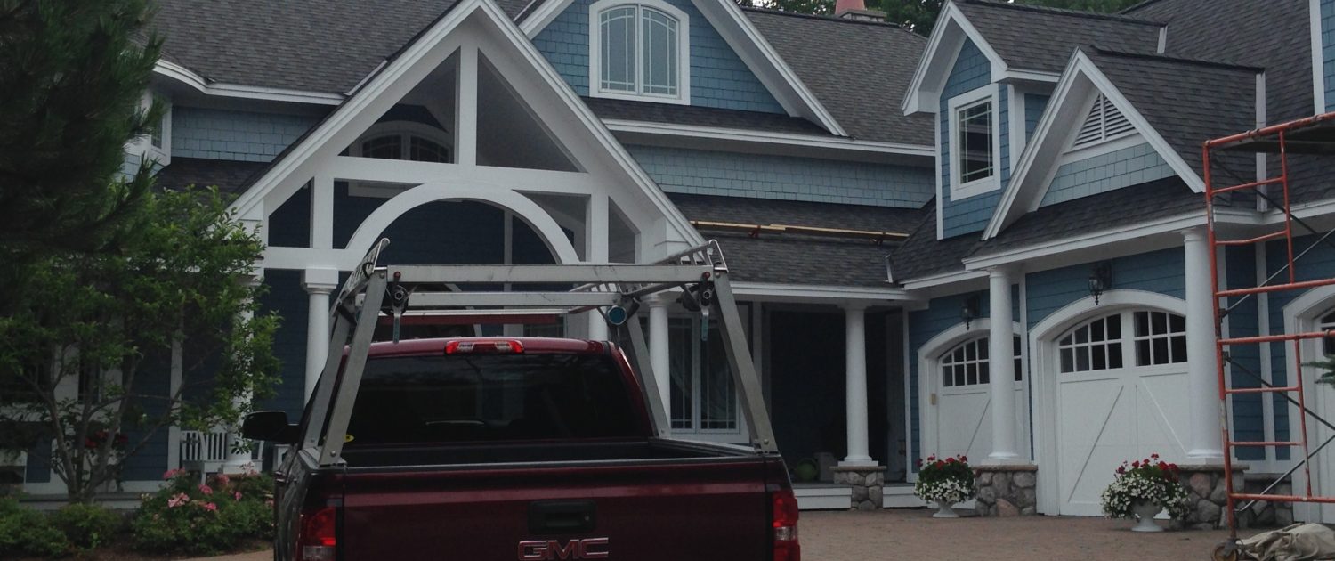 Painting house in bay harbor michigan